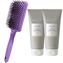 Keune Purchase 2 Style Ultra Gel, Receive Olivia Garden Hair Brush FREE! 3 pc.