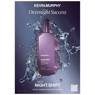 KEVIN.MURPHY NIGHT.SHIFT MIRROR CLING