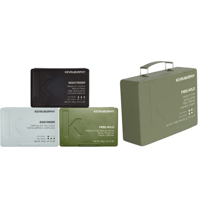 KEVIN.MURPHY BRIEF CASE & TUB KIT 10 pc.