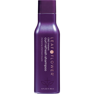 LEAF & FLOWER CBD Instant Curl Refresh Shampoo 12 Fl. Oz.