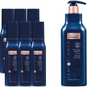 LEAF & FLOWER Buy 6 CBD Instant Frizz Remedy, Get CBD Instant Damage Correction Shampoo Liter FREE! 7 pc.