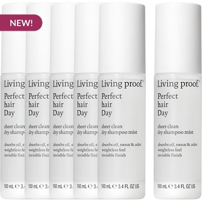 Living Proof Buy 5 Perfect Hair Day Sheer Clean Dry Shampoo Mist, Get 1 FREE! 6 pc.