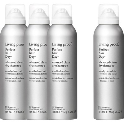 Living Proof Buy 3 Perfect Hair Day Advanced Clean Dry Shampoo, Get 1 FREE! 4 pc.