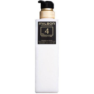 Milbon No.4 CUTICLE CARE Empty Pump Bottle