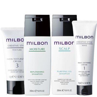 Milbon SIGNATURE Collection Haircare Retail Opener Option B Kit