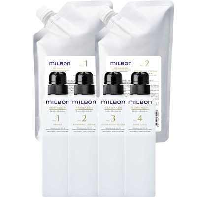 Milbon REAWAKEN Professional Kit 21 pc.