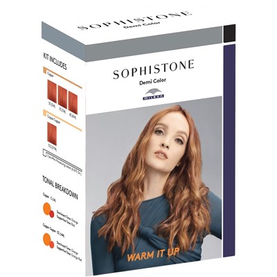 Milbon SOPHISTONE Demi Copper & Copper Copper Kit 6 pc.