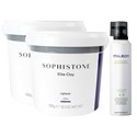 Milbon Buy 2 SOPHISTONE Elite Clay, Get 1 EXTENDED Carbonated Shampoo 9.9 oz. FREE 3 pc.