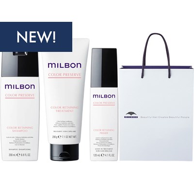 Milbon Signature COLOR PRESERVE RETAIL KIT 29 pc.