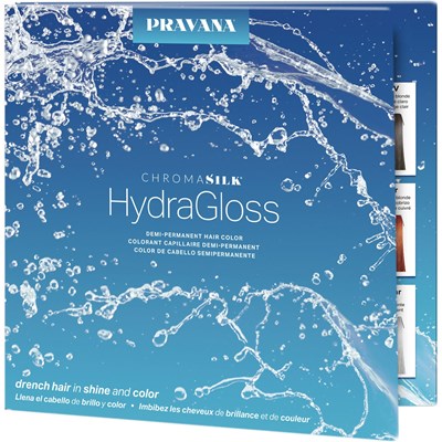 PRAVANA ChromaSilk HYDRAGLOSS Swatch Book