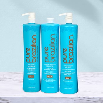 pure brazilian Buy 1 Step 2 - Original Liter, Get Step 1 & Step 3 FREE! 3 pc.