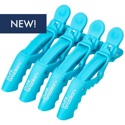 pure brazilian CROCK CLIPS 4 pk.