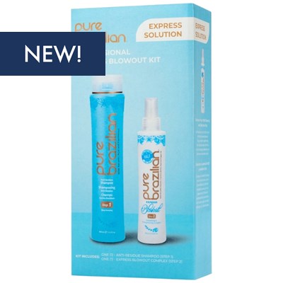 pure brazilian Express Blowout Kit 2 pc.